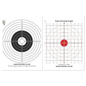 Double Sided Airgun Targets